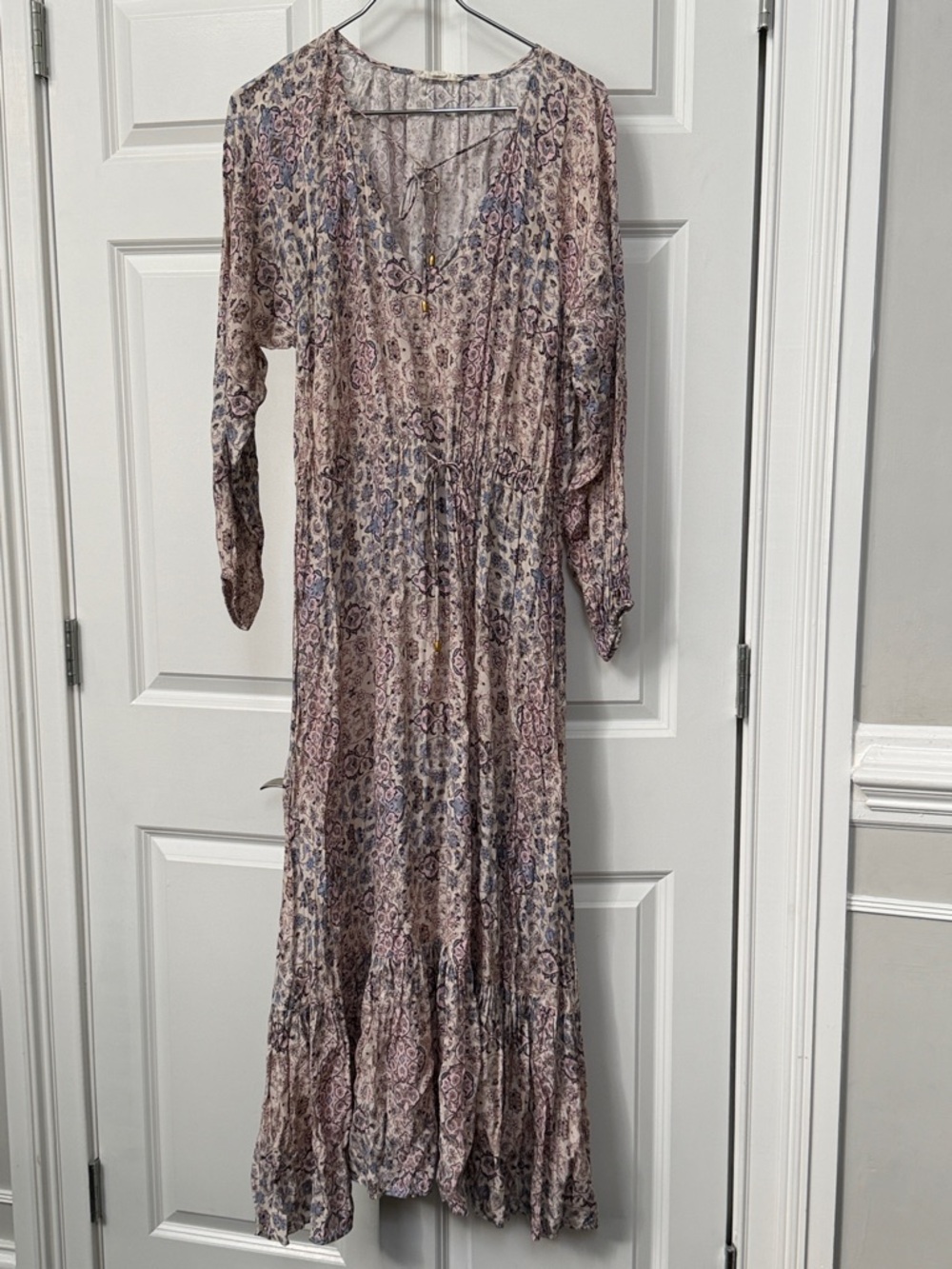 Roller Rabbit Odila Odaya Tiered Maxi Dress